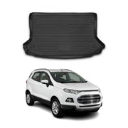 OMAC Bandeja Maletero Alfombrilla para Ford Ecosport 2013-2017 Negro Goma TPE