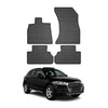 OMAC Alfombrillas De Coche para Audi Q5 FY 2017-2024 Negro Goma 4Pza