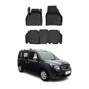 OMAC Premium Alfombrillas De Coche para Mercedes Citan W415 2012-2021 Goma 3x