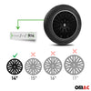 Sparco Tapacubos 14 Pulgadas Universal Gris Negro ABS