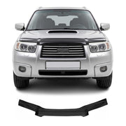 Deflector de Capó para Subaru Forester II 2006-2008 FL Oscuro Brillante Acrílico