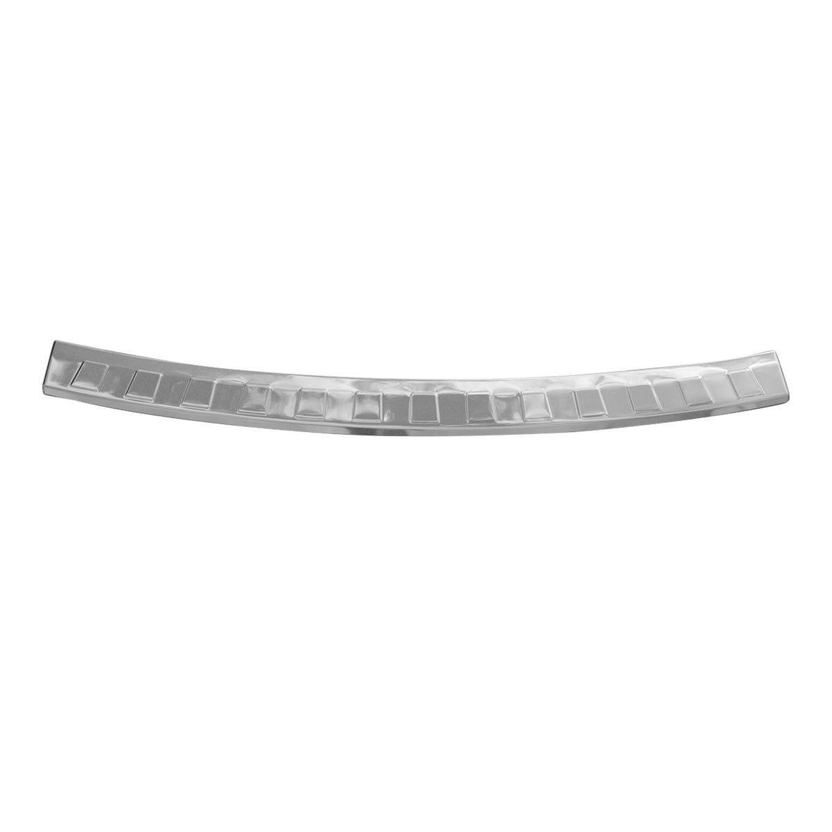 Protector Parachoques para Skoda Roomster 2006-2015 Plata Brillante Acero