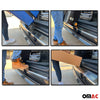 Protector de Parachoques Trasero para Opel Vivaro 2014-2019 Acero cepillado