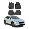 OMAC Premium Alfombrillas De Coche para Honda ZR-V 2023-2025 Negro TPE Goma 3Pza