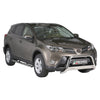 Par de Estribos Barras Laterales para Toyota RAV4 XA40 2013-2015 Negro Acero