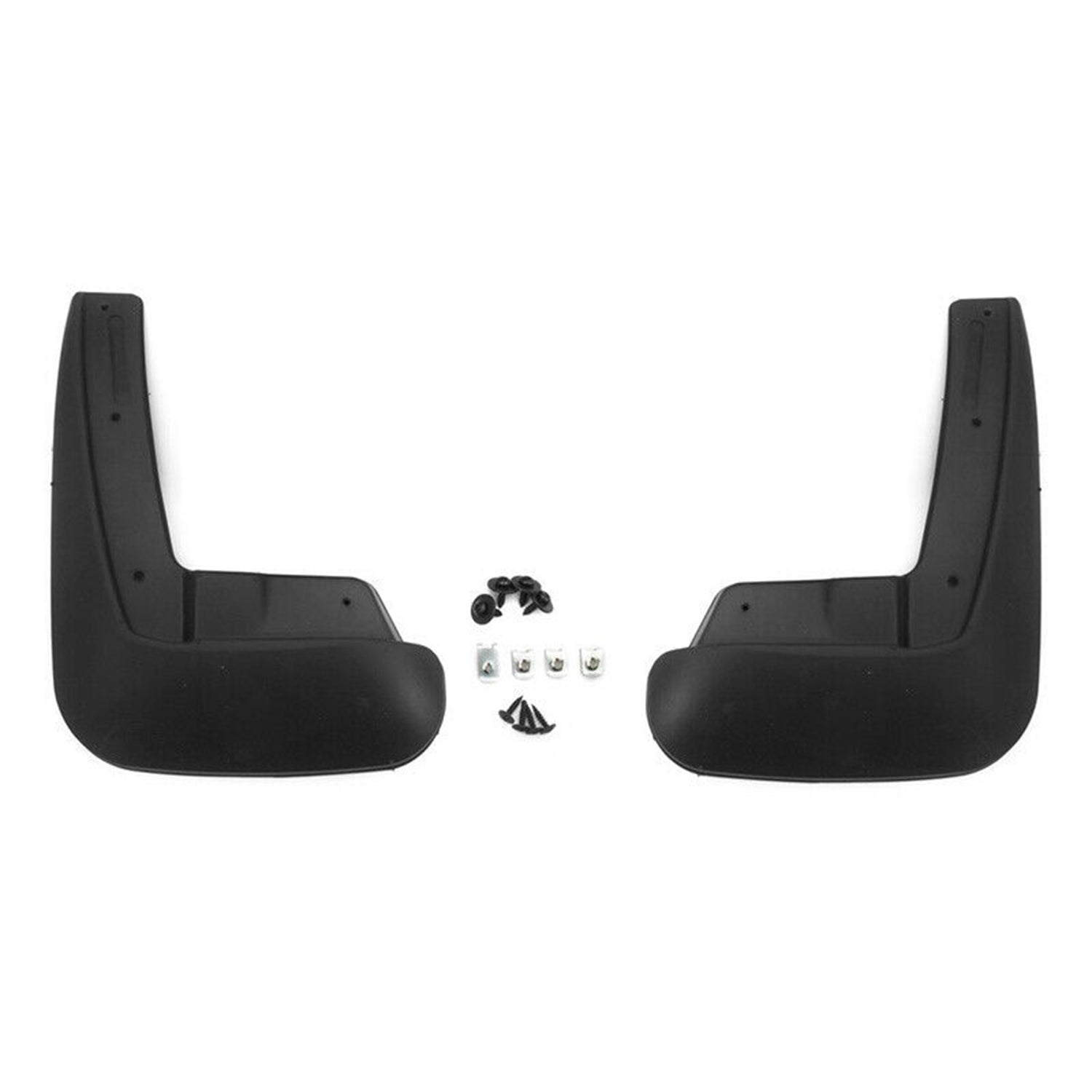 Juego de Guardabarros Trasero para Citroen C-Crosser 2007-2012 Negro Mate 2Pza