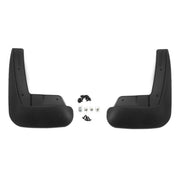 Juego de Guardabarros Trasero para Citroen C-Crosser 2007-2012 Negro Mate 2Pza