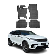 OMAC Alfombrillas De Coche para Land Rover Velar 2017-2026 Negro Goma 4Pza