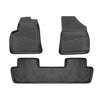 OMAC Alfombrillas De Coche para Peugeot 5008 MK1 2009-2017 Negro Goma TPE 4Pza