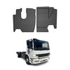 OMAC Alfombrillas De Coche para Mercedes Atego 2005-2013 Negro Goma 2Pza