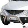 Bull Barra Frontal para Ssangyong Actyon Sports 2007-2012 Plata Acero