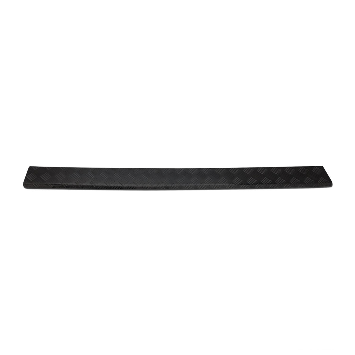Protector de Parachoques Trasero para Opel Vivaro 2001-2014 Negro Mate Aluminio