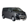 Par de Estribos Barras Laterales para Opel Vivaro 2019-2025 L3 Largo Plata Acero