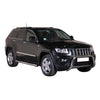 Bull Barra Frontal para Jeep Grand Cherokee 2010-2013 Plata Brillante Acero