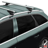 Menabo Barras de Techo Coche Baca para Volvo XC70 P24 2007-2016 Gris Aluminio 2x