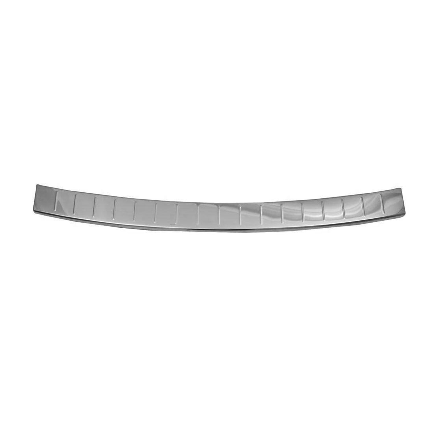 Protector de Parachoques Trasero para Volvo XC60 2018-2026 Plata Brillante Acero