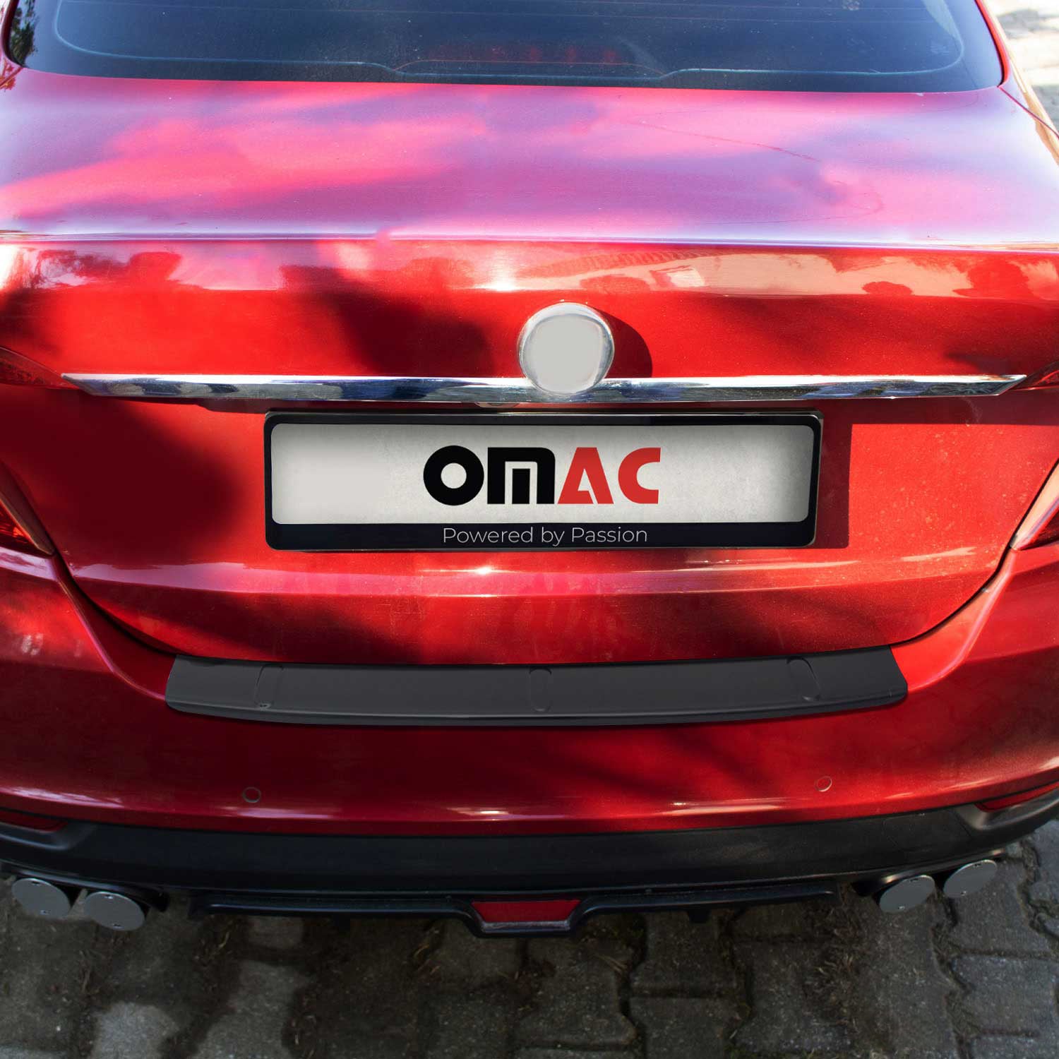 Protector Parachoques para Fiat Tipo 2015-2026 Negro Brillante Acrílica