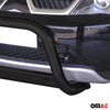 Bull Barra Frontal para Mitsubishi Outlander 2007-2009 Negro Brillante Acero