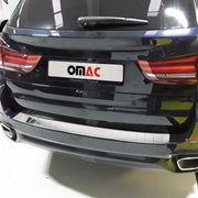 Protector de Parachoques Trasero para BMW X5 F15 F85 2013-2018 Brillante Acero