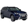 Estribos Barras Laterales para Jeep Grand Cherokee Overland 2013-17 Plata Acero