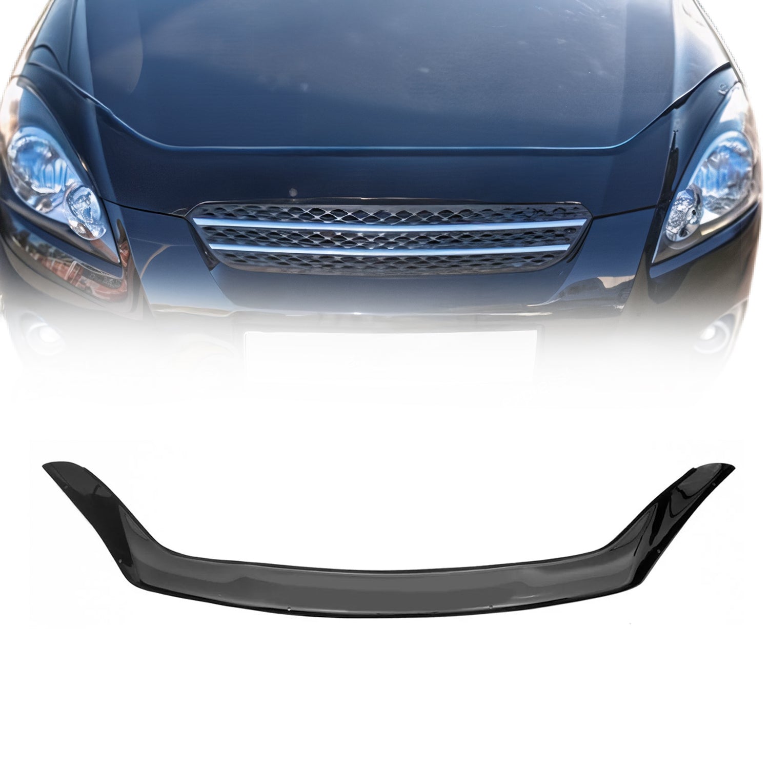 Deflector de Capó para Kia Ceed FL 2010-2012 Oscuro Brillante Acrílico