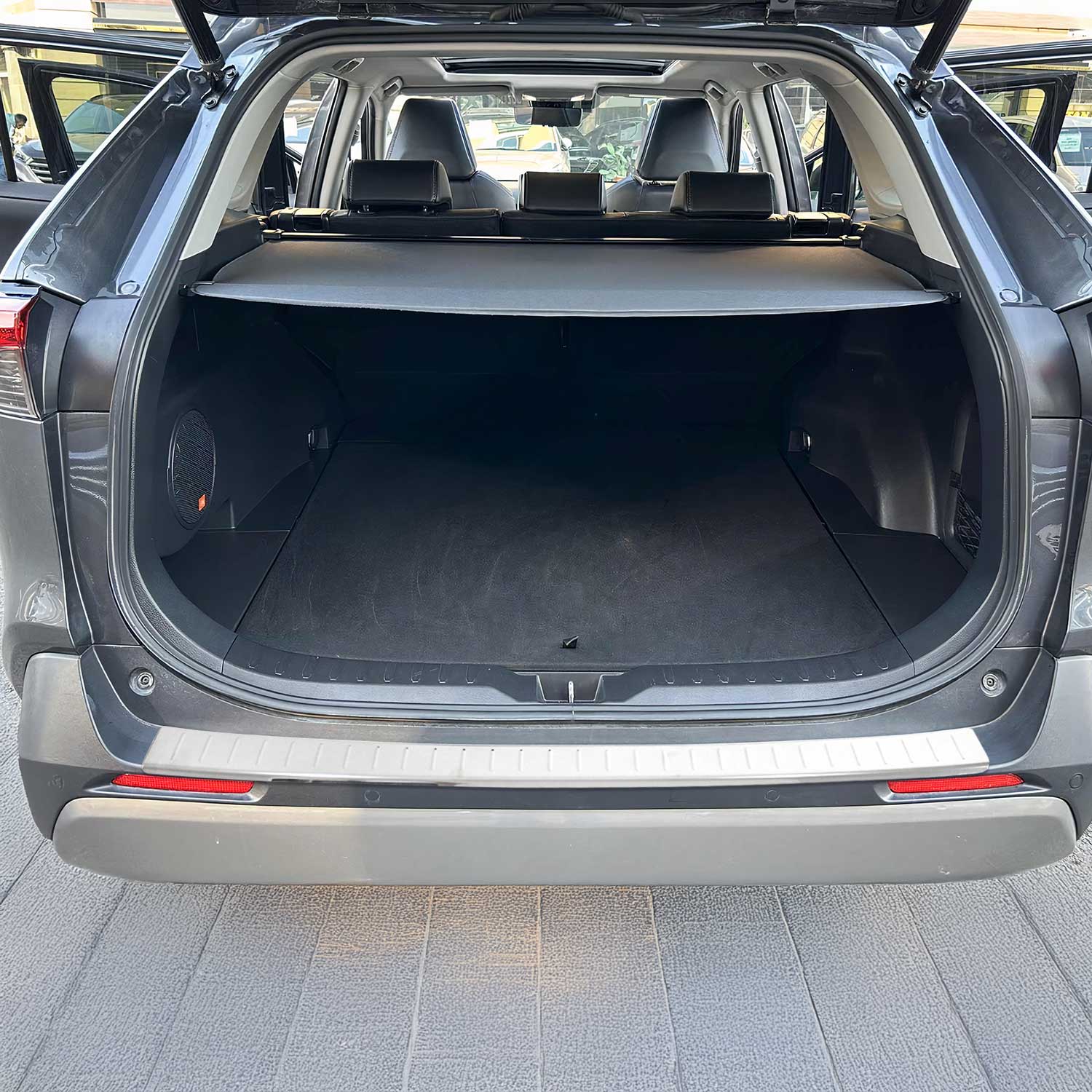 Protector Parachoques para Toyota RAV4 XA50 2019-2025 Plata Brillante Acero