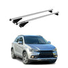 Menabo Barras de Techo Coche Baca para Mitsubishi ASX 2010-2012 Gris Aluminio 2x