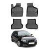 OMAC Premium Alfombrillas De Coche para Audi A3 8P1 8PA 2003-2013 TPE Goma 4x