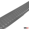 Protector Parachoques para Nissan Primastar 2001-2014 Oscuro Brillante Acero