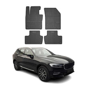 OMAC Alfombrillas De Coche para Volvo XC60 2017-2025 Negro Goma 4Pza