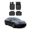 OMAC Premium Alfombrillas De Coche para Porsche Panamera 971 2017-2024 Goma 4x