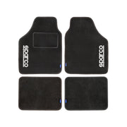 Sparco Alfombrillas De Coche Universal Negro Poliéster