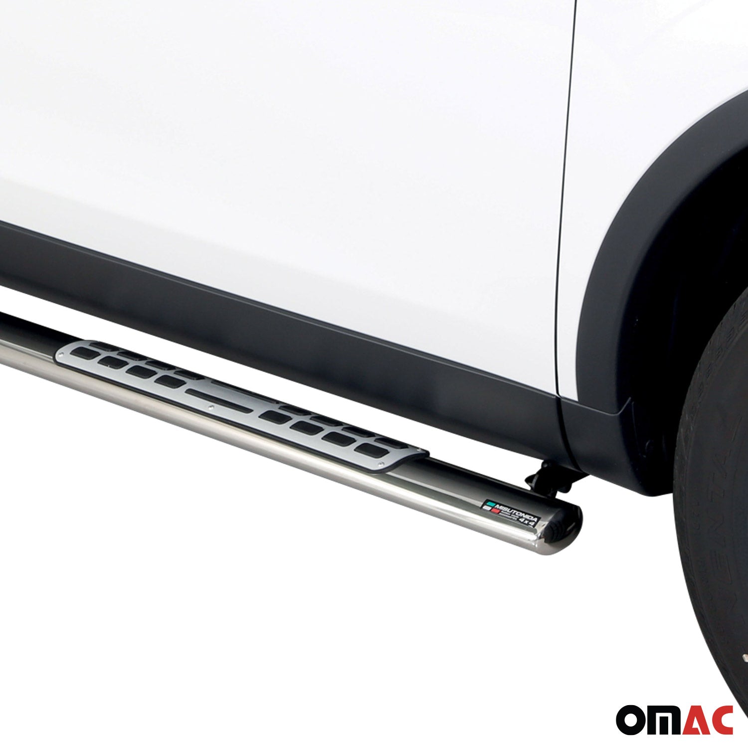 Estribos Barras Laterales para Land Rover Discovery Sport 2014-2018 Plata Acero