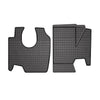OMAC Alfombrillas De Coche para Mercedes Axor 1999-2004 Negro Goma 2Pza