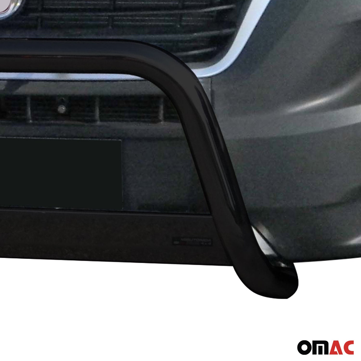 Bull Barra Frontal para Fiat Ducato 2014-2020 Negro Brillante Acero