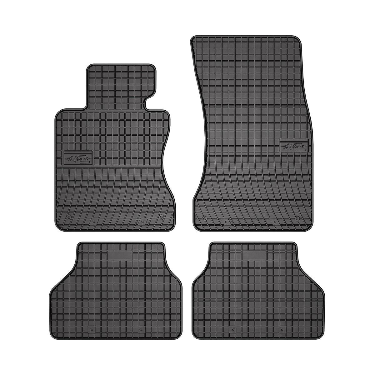 OMAC Alfombrillas Coche para BMW Serie 5 E60 E61 Sedán Touring 2003-2010 Goma 4x