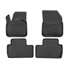 OMAC Alfombrillas De Coche para Peugeot 5008 2017-2025 Negro Goma TPE 4Pza