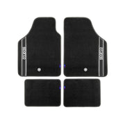 Sparco Alfombrillas De Coche Universal Negro 4Pza