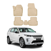OMAC Alfombrillas De Coche para Land Rover Discovery Sport 2014-2017 Beige 4x