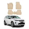 OMAC Alfombrillas De Coche para Land Rover Discovery Sport 2014-2017 Beige 4x