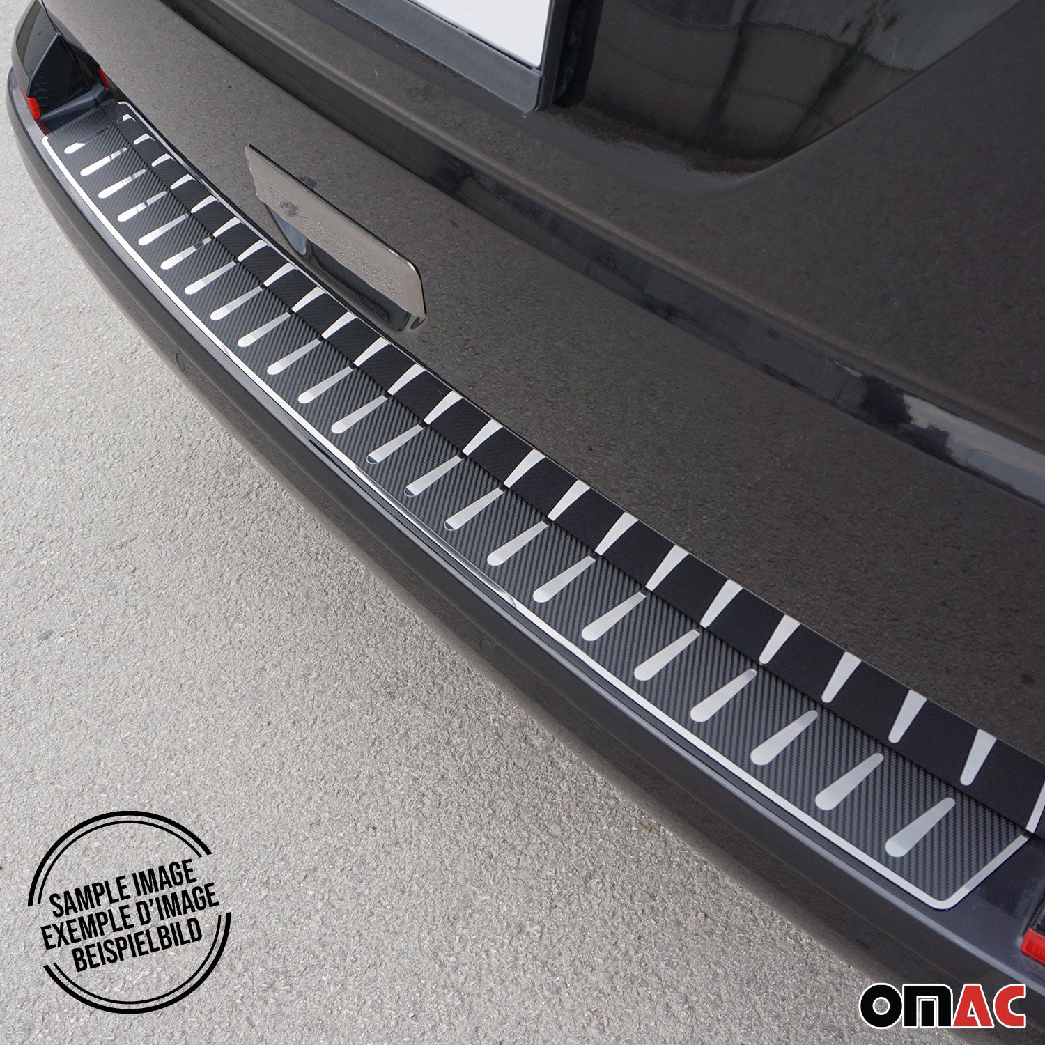 Protector Parachoques para Mercedes Citan 2021-2026 Lámina carbono