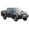 Bull Barra Frontal para Mazda BT-50 2006-2012 Plata Brillante Acero 1Pza