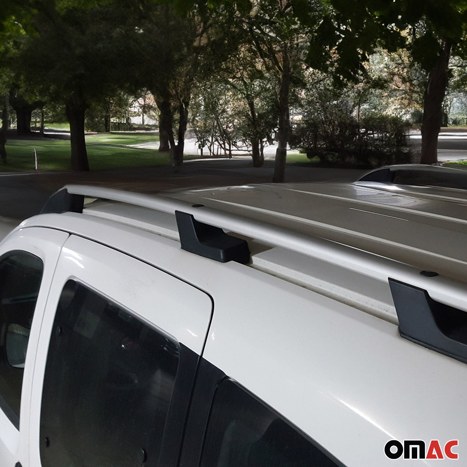 Rieles & Barras de Techo Coche para VW Amarok 2010-2020 Gris Aluminio 4Pza
