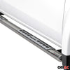 Estribos Barras Laterales para Mitsubishi L200 Club Cab 2015-2025 Plata Acero