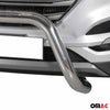 Bull Barra Frontal para Hyundai Tucson 2015-2018 Plata Brillante Acero 1Pza