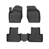 OMAC Premium Alfombrillas De Coche para Volvo XC90 2002-2014 Negro TPE Goma 3Pza