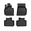 OMAC Premium Alfombrillas De Coche para BMW X3 G01 2017-2024 Negro TPE Goma 4Pza