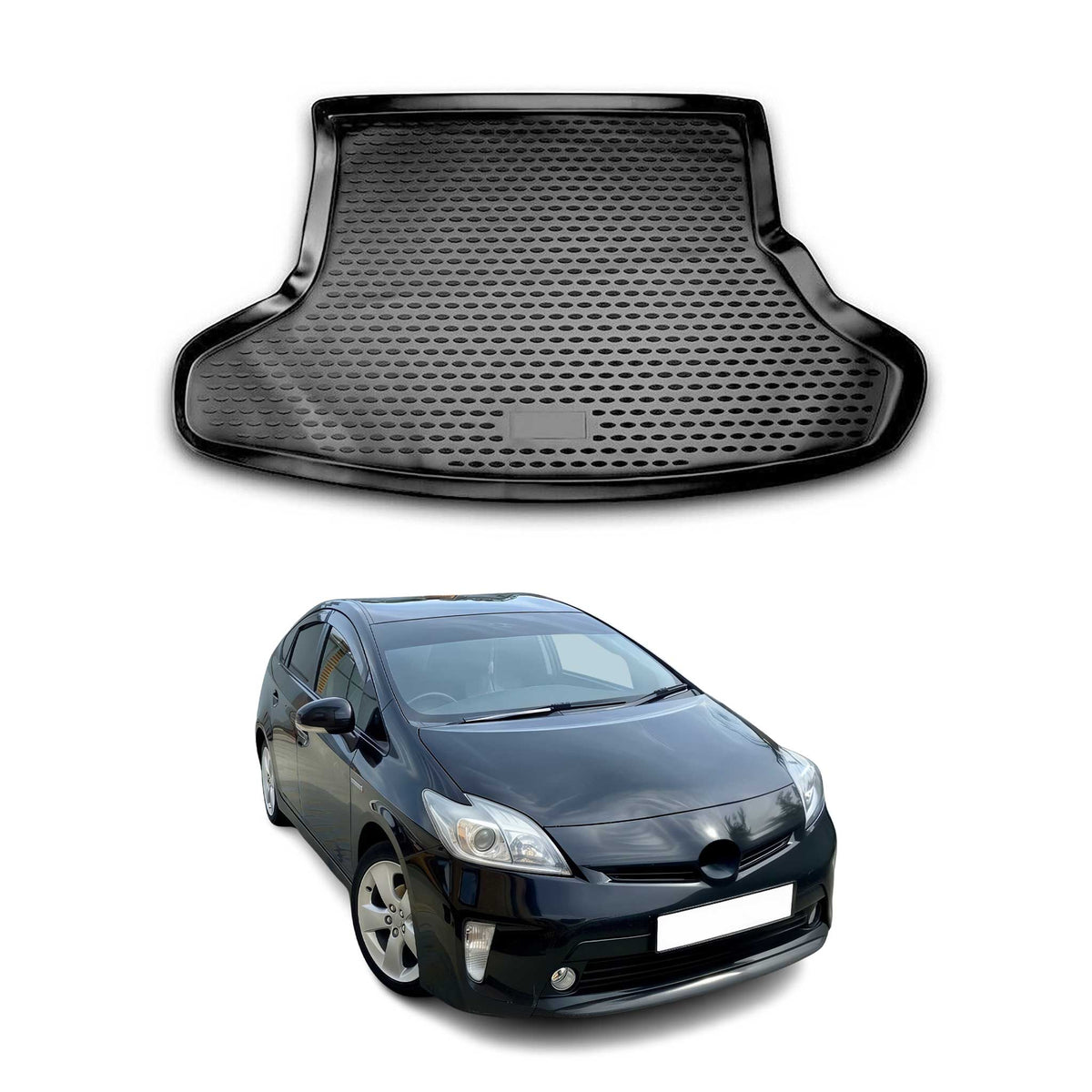 OMAC Bandeja Maletero Alfombrilla para Toyota Prius 2010-2015 Hatchback TPE