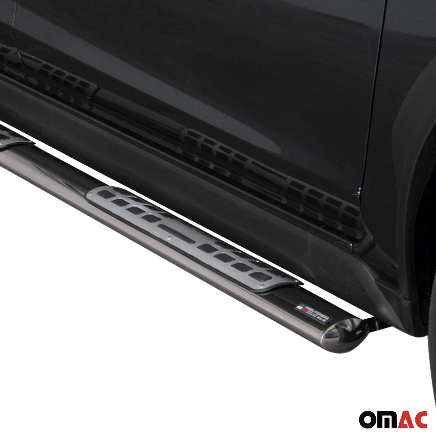 Par de Estribos Barras Laterales para Subaru XV 2012-2025 Plata Acero 2x