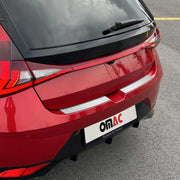 Protector Parachoques para Hyundai i20 2020-2026 Plata Brillante Acero 2Pza